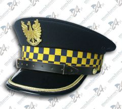 Czapka służbowa gabardynowa STRAŻ MIEJSKA - 1 gal