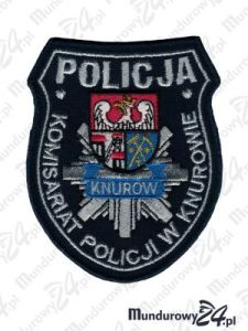 Emblemat Komisariat Policji KNURÓW