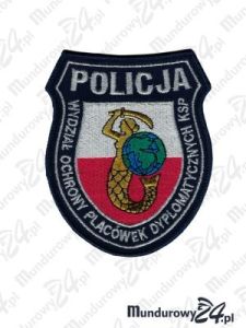 Emblemat KSP Wydział Ochrony Placówek Dyplomatycznej
