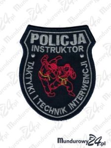 Emblemat Policja Instruktor Taktyki i Technik Interwencji