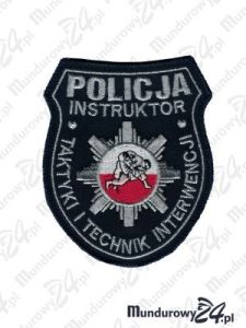 Emblemat Policja Instruktor Taktyki i Technik Interwencji