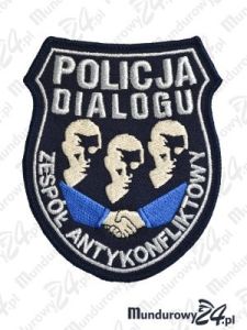 Emblemat Policja Dialogu Zespół Antykonfliktowy