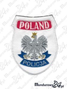 Emblemat POLAND POLICJA