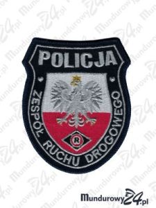 Emblemat Policja Zespół Ruchu Drogowego