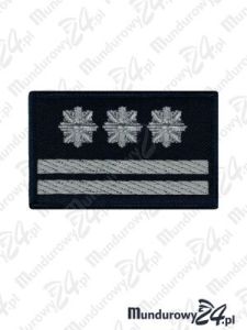Dystynkcja inspektora na mundur Policji, 8cm x 5cm