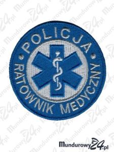 Emblemat Policja Ratownik Medyczny