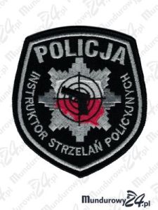 Emblemat Policja Instruktor Strzelań Policyjnych