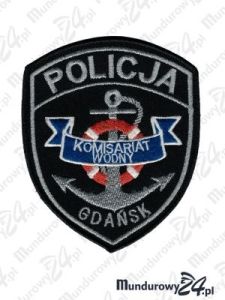 Emblemat Policja Komisariat Wodny KMP Gdańsk