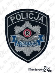 Emblemat Policja Pogotowie Wypadkowe