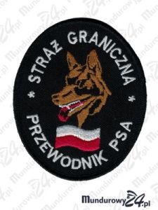 Emblemat Straż Graniczna Przewodnik Psa Wz1