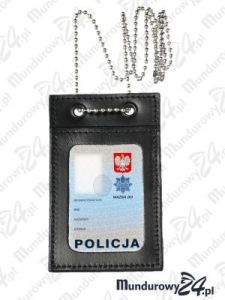 Etui pojedyncze na legitymację POLICJA
