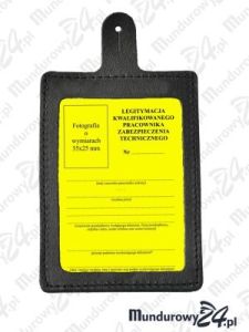 Etui pojedyncze na legitymację