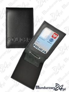 Etui na legitymację napis POLICJA 75mm - M04