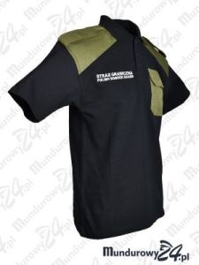 Koszulka polo służbowa STRAŻ GRANICZNA - POLISH BORDER GUARD