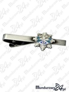 Spinka do krawata POLICJA KRYMINALNA - Stare Srebr