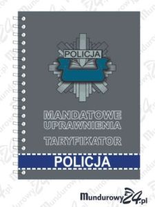 Mandatowe Uprawnienia POLICJI z Taryfikatorem