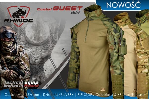 NOWOŚĆ! Rhinoc Combat QUEST Shirt
