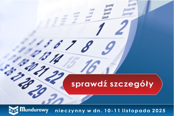 10-11 listopada 2025 Mundurowy24.pl nieczynny