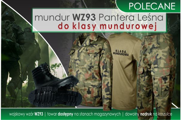 Mundur WZ93 Pantera Leśna do klasy mundurowej
