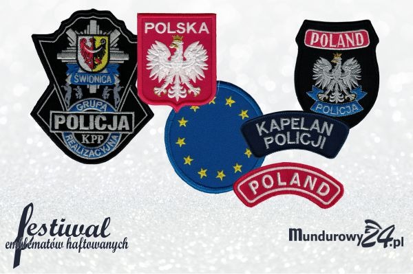 Emblematy w różnych kształtach
